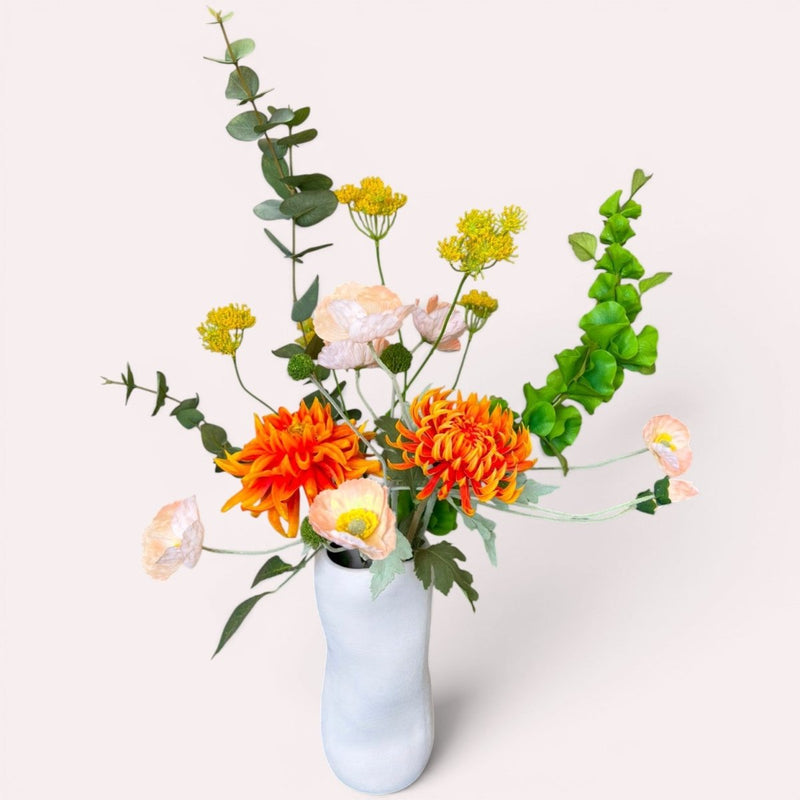 Kunstbloemen Boeket Flow Real Touch Zijden Bloemen