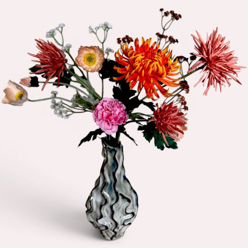 Kunstbloemen Boeket Ivon Real Touch Zijden Bloemen