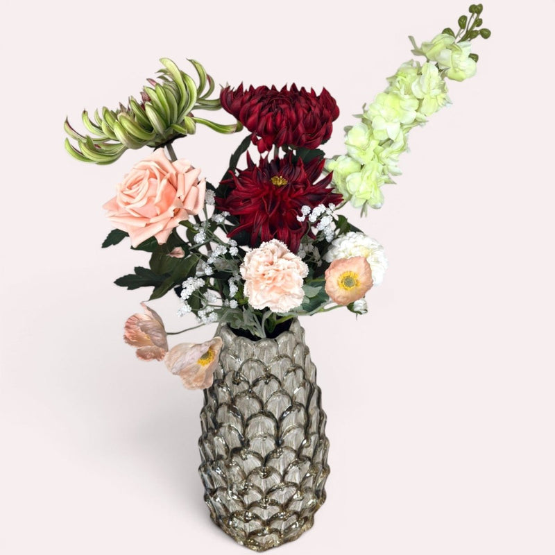Kunstbloemen Boeket Rouge Real Touch Zijden Bloemen